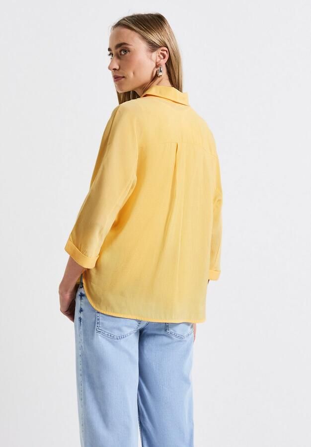 STREET ONE Overhemdblouse met borstzak - Foto 3