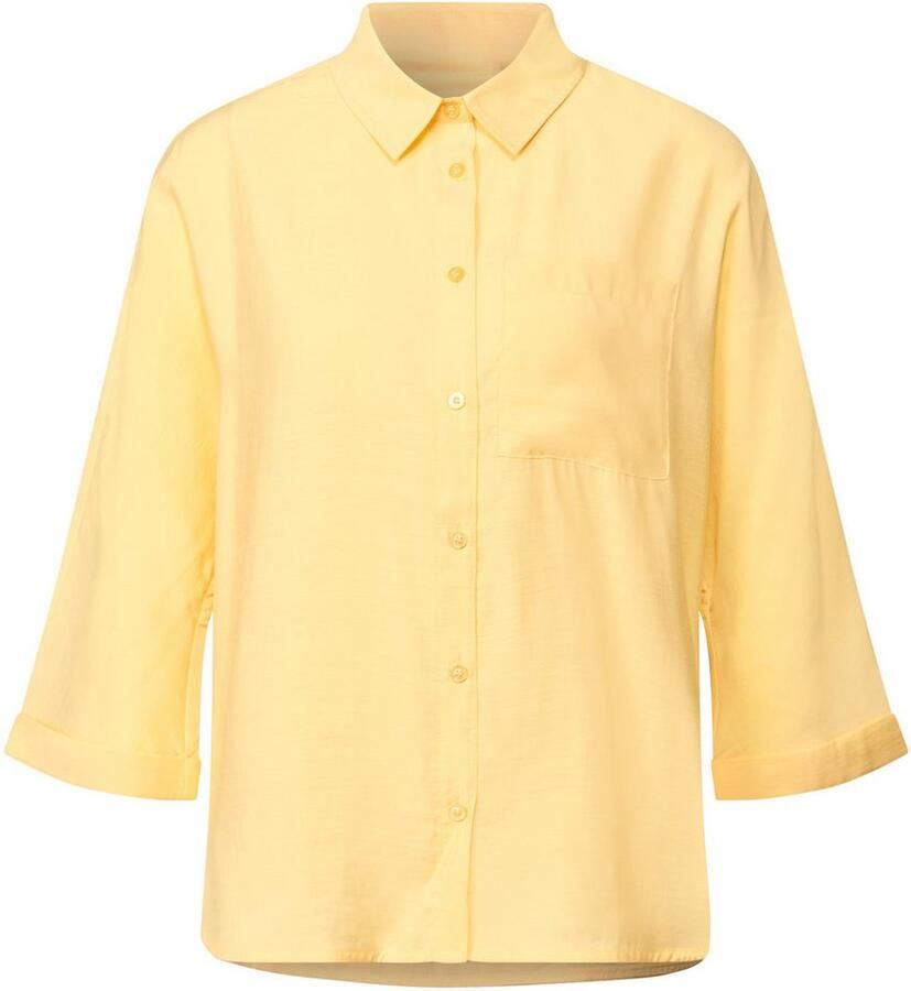 STREET ONE Overhemdblouse met borstzak