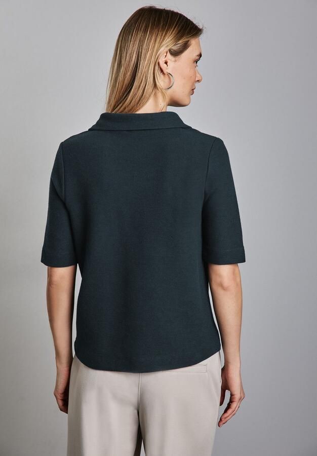 STREET ONE Poloshirt met structuur - Foto 5