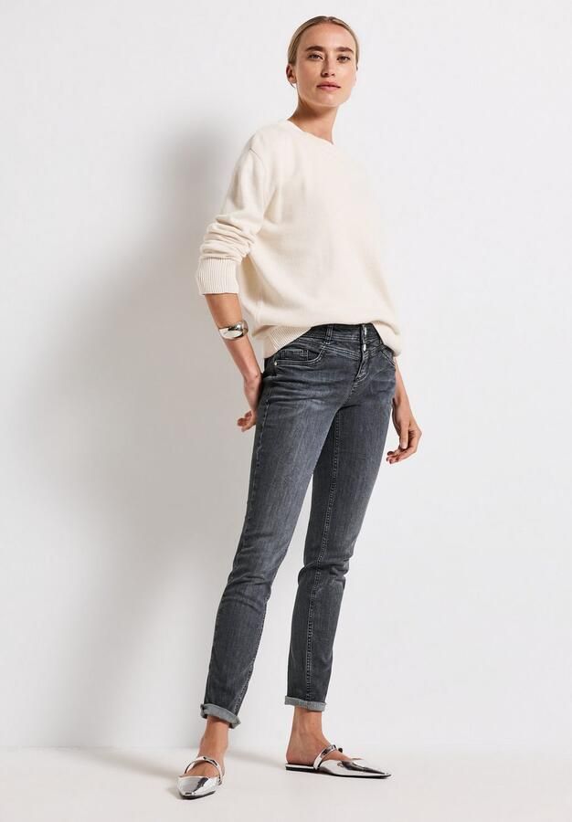 STREET ONE Regular fit jeans Style Jane in five-pocketsstijl - Foto 3