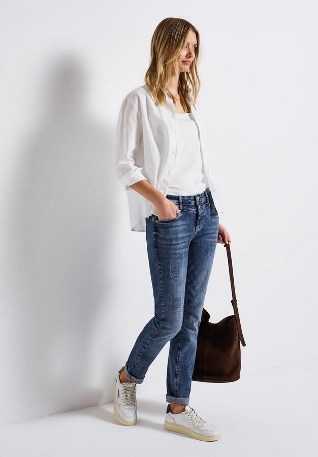 STREET ONE Regular fit jeans Style Jane in five-pocketsstijl - Foto 6