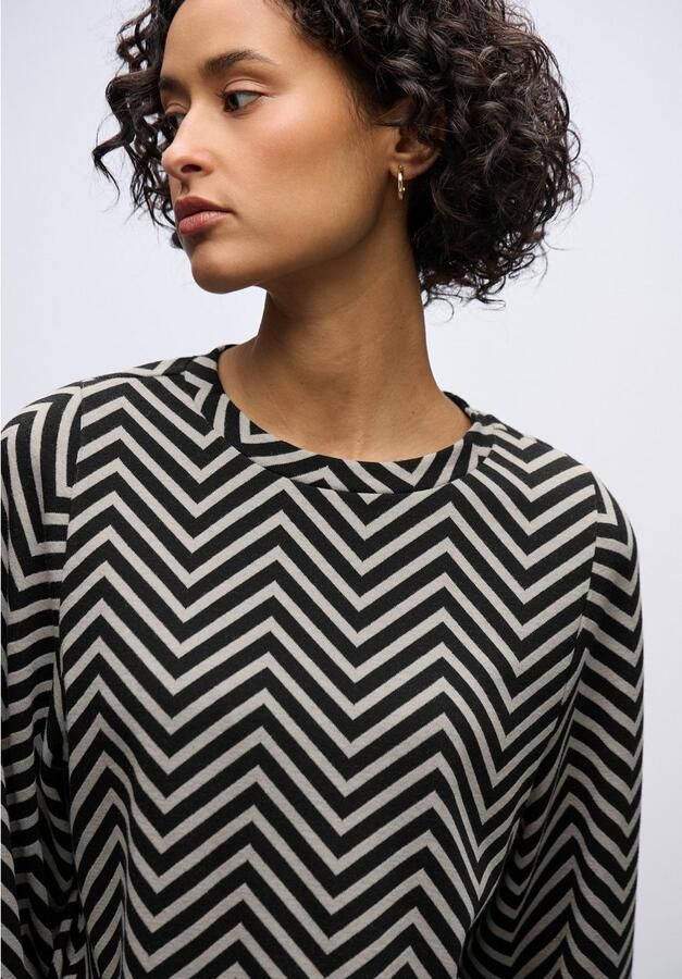 STREET ONE Shirt met 3 4 mouwen - Foto 2