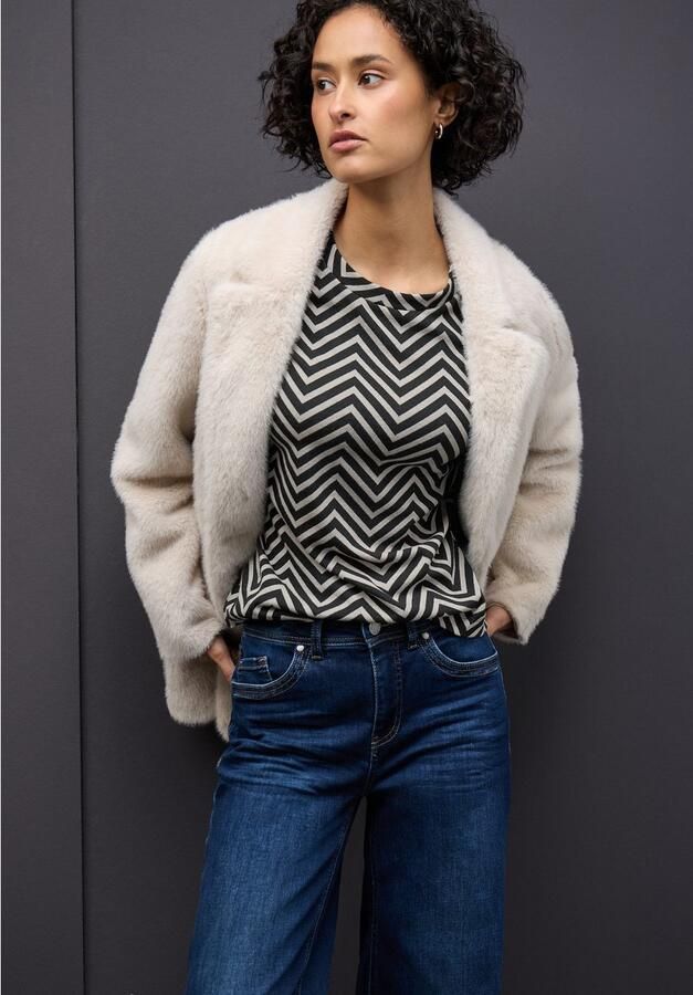 STREET ONE Shirt met 3 4 mouwen - Foto 4