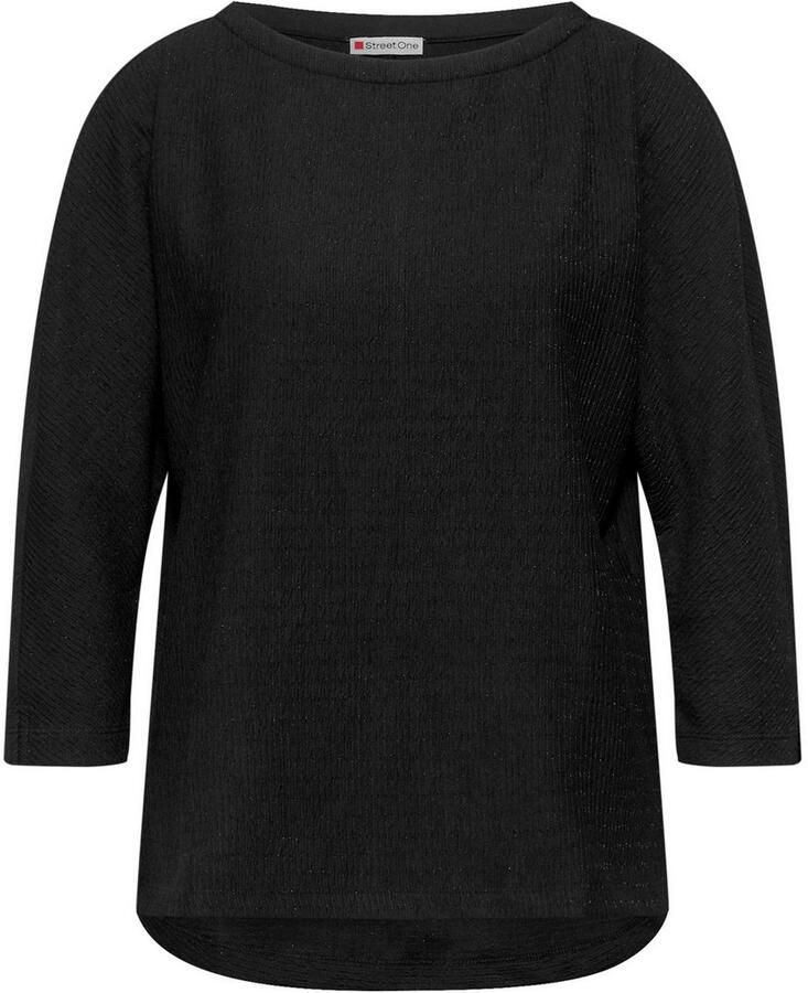 STREET ONE Shirt met 3 4 mouwen