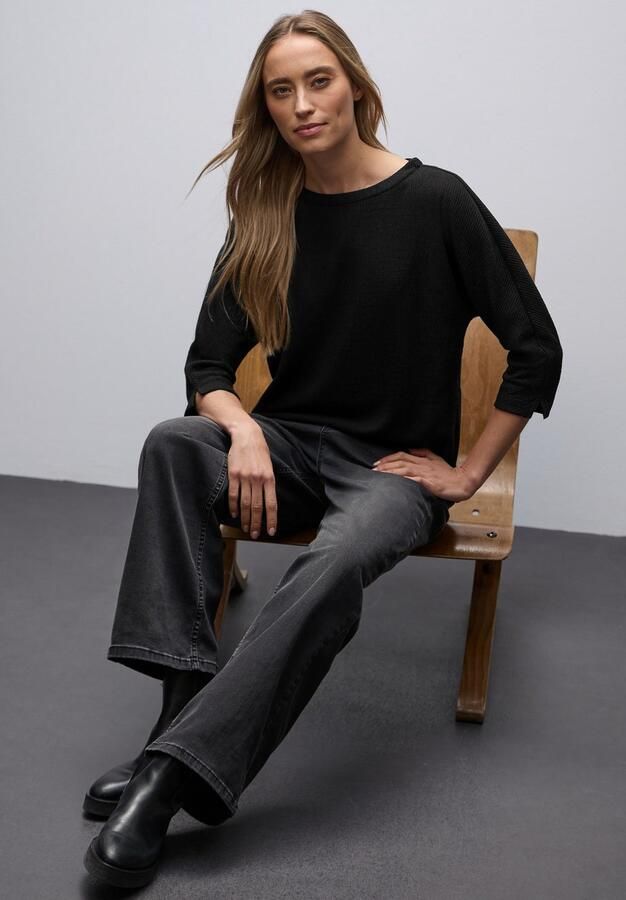 STREET ONE Shirt met 3 4 mouwen - Foto 6