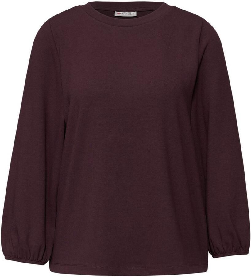 STREET ONE Shirt met 3 4 mouwen