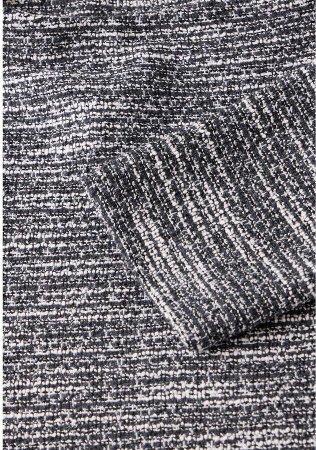 STREET ONE Shirt met 3 4 mouwen met bouclé structuur - Foto 2