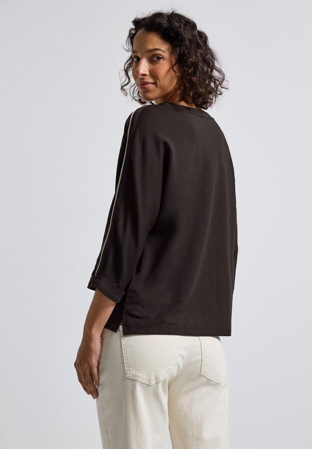 STREET ONE Shirt met 3 4 mouwen met galons - Foto 4