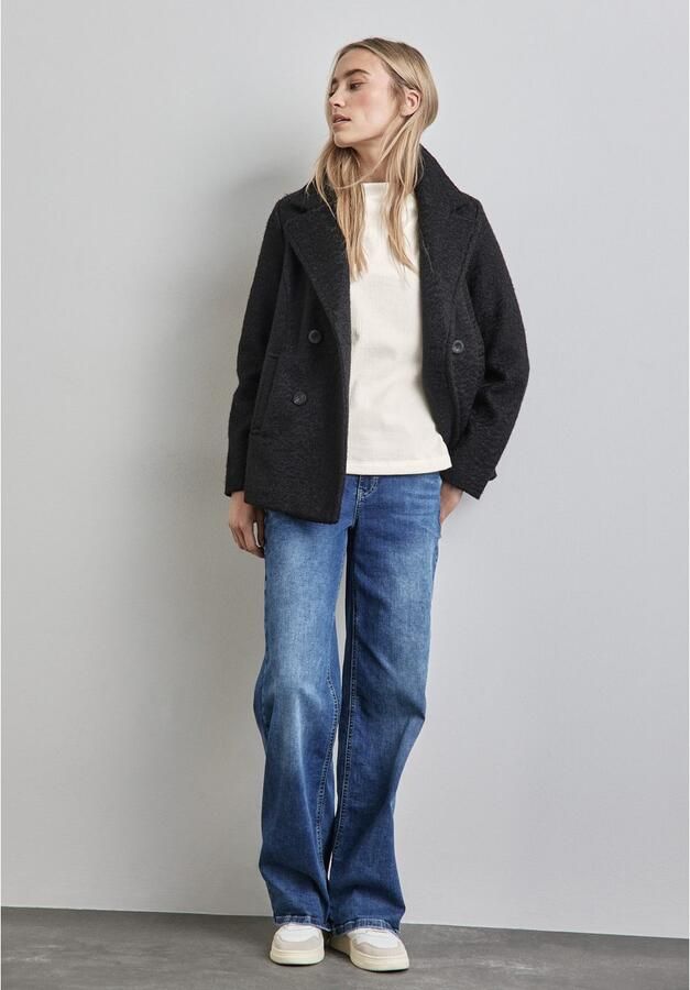 STREET ONE Shirt met 3 4 mouwen met structuur - Foto 4