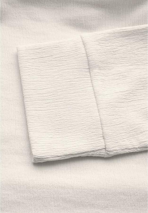 STREET ONE Shirt met 3 4 mouwen met structuur - Foto 5