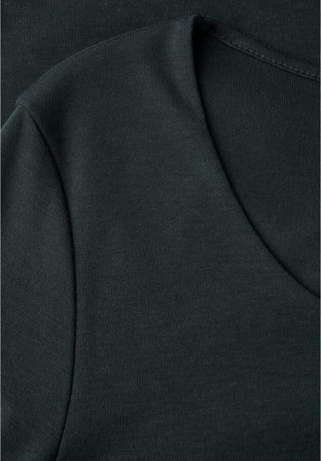 STREET ONE Shirt met 3 4 mouwen Style Pania in basic-stijl met ronde hals - Foto 3