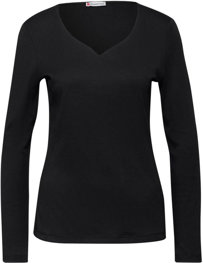 STREET ONE Shirt met lange mouwen