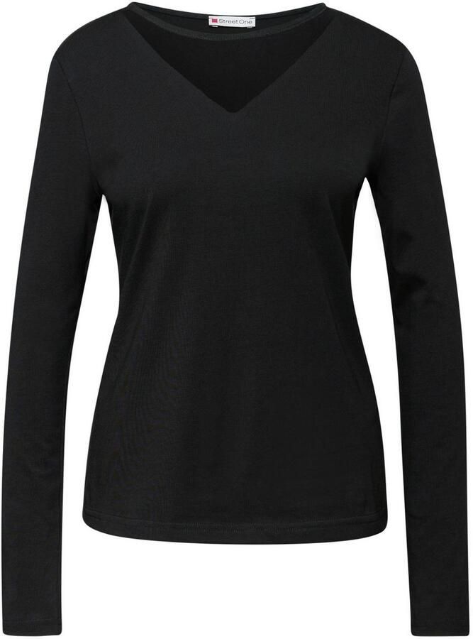 STREET ONE Shirt met lange mouwen