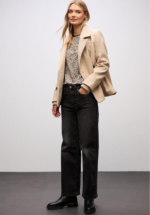 STREET ONE Shirt met lange mouwen met animal-print leo-patroon - Foto 4