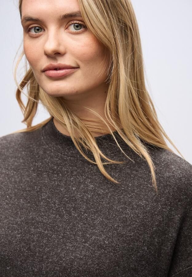 STREET ONE Shirt met lange mouwen met een rijgkoord bij de zoom - Foto 5