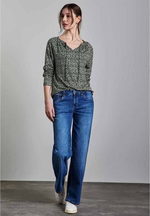 STREET ONE Shirt met lange mouwen met print all-over - Foto 4