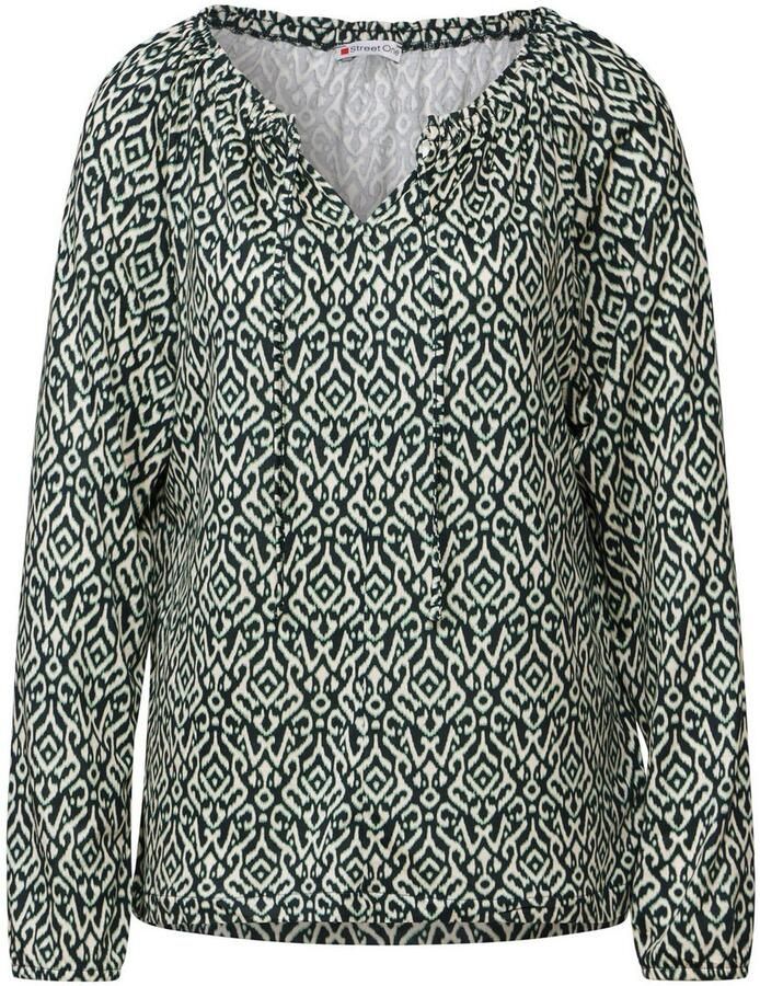 STREET ONE Shirt met lange mouwen met print all-over