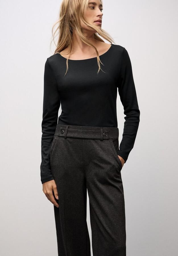 STREET ONE Shirt met lange mouwen Style Lanea met boothals - Foto 6