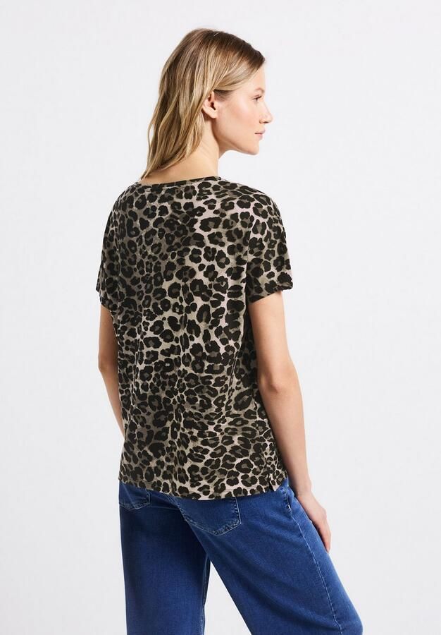 STREET ONE Shirt met print met animal-print - Foto 5