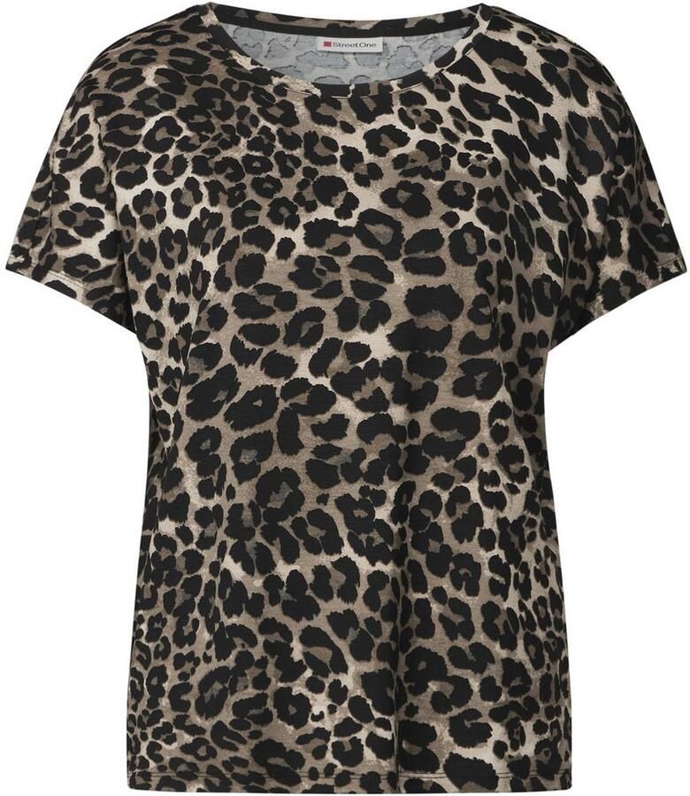STREET ONE Shirt met print met animal-print