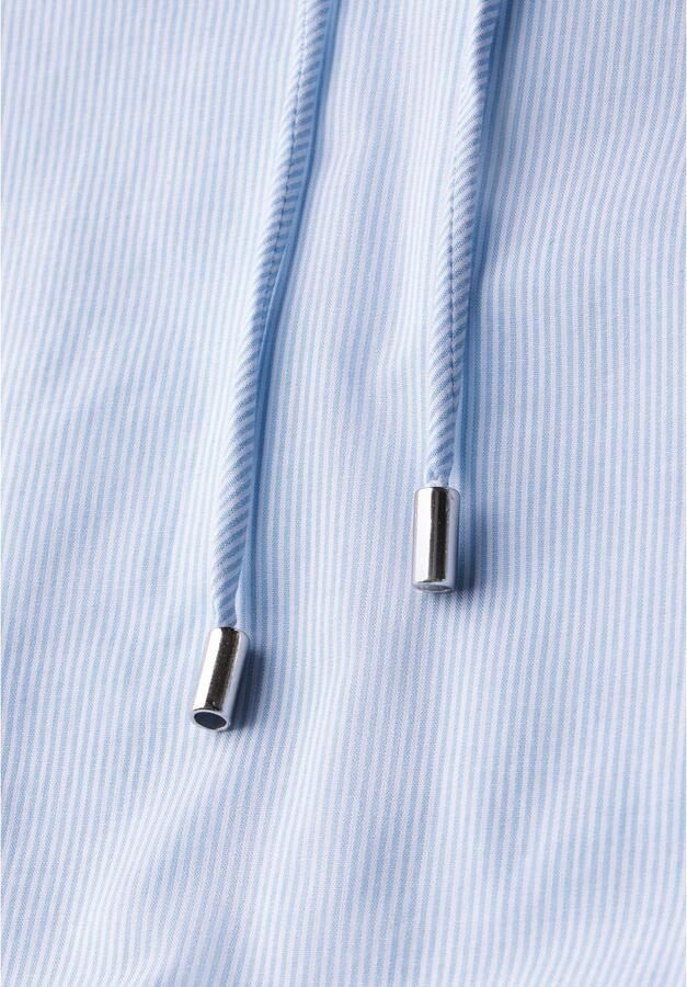 STREET ONE Shirtblouse met gesplitste halslijn met koorden - Foto 3