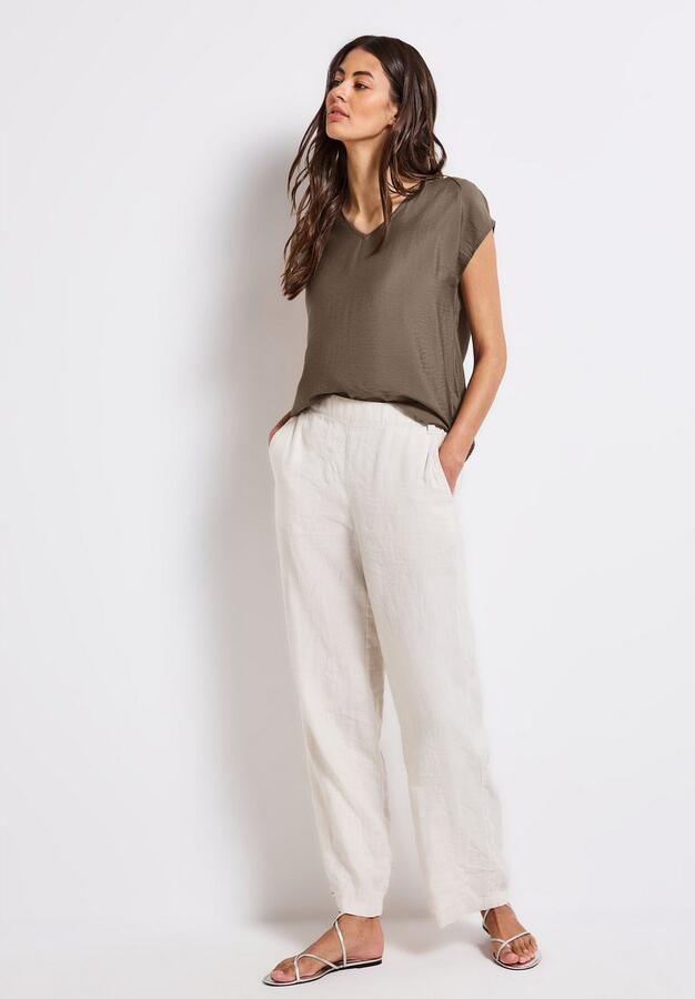 STREET ONE Shirtblouse met v-hals - Foto 5