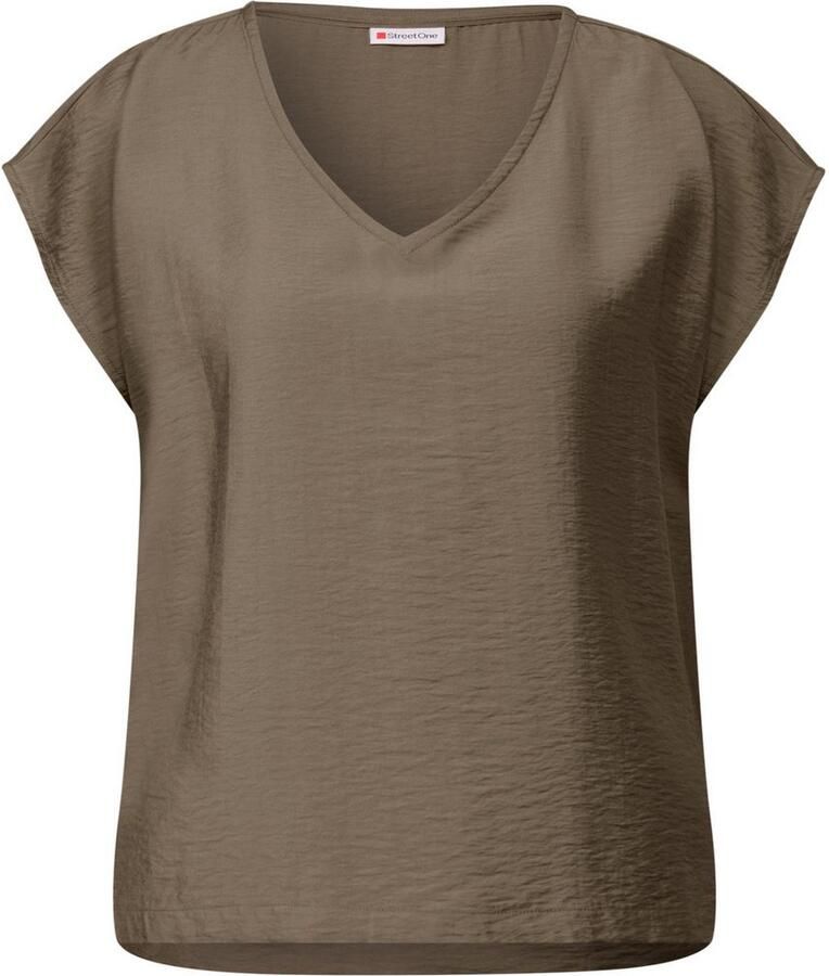 STREET ONE Shirtblouse met v-hals