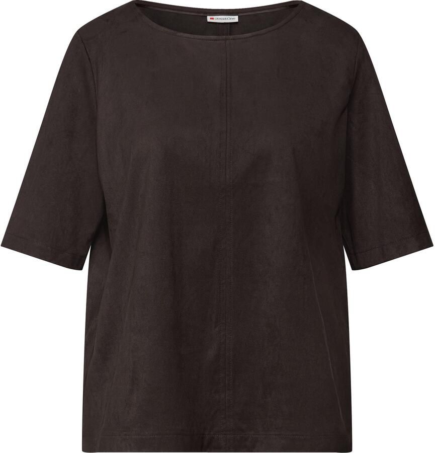 STREET ONE Shirtblouse met zijsplitten - Foto 2