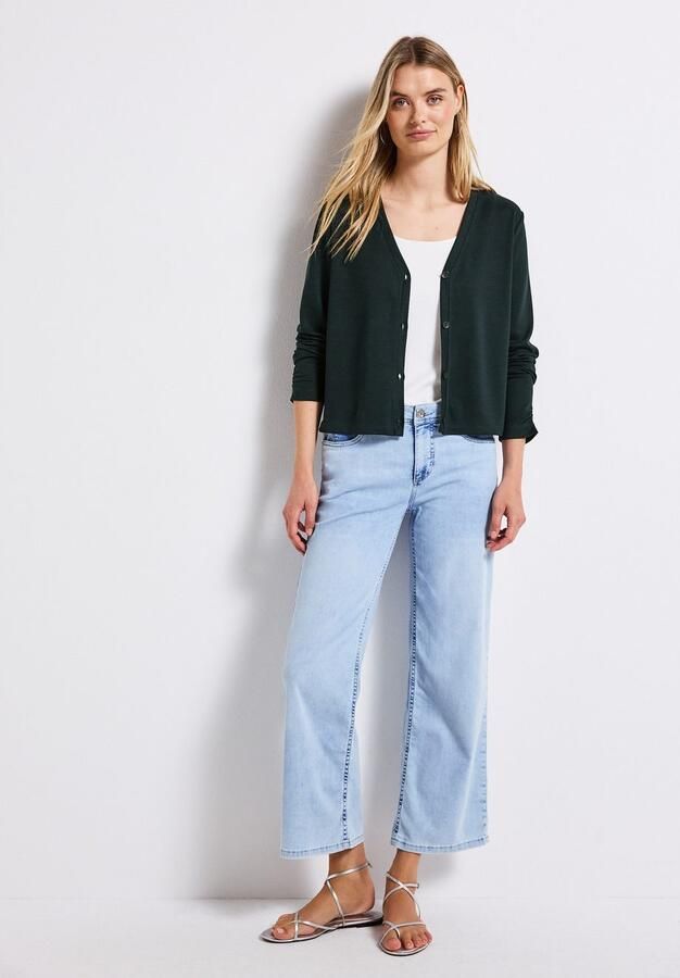 STREET ONE Shirtjasje in silk-look - Foto 4