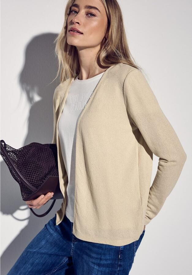 STREET ONE Shirtjasje Nette in brei-look - Foto 3