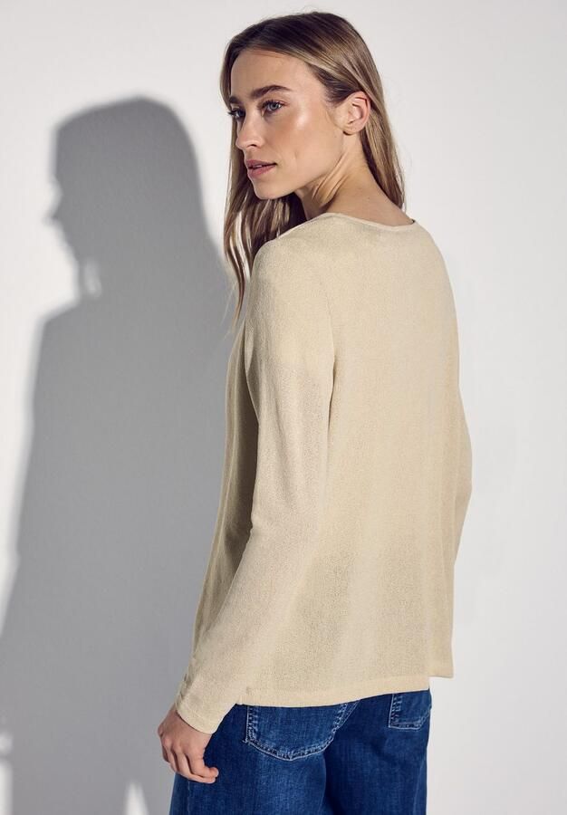 STREET ONE Shirtjasje Nette in brei-look - Foto 4