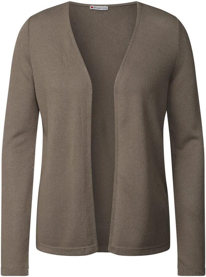 STREET ONE Shirtjasje Nette in brei-look