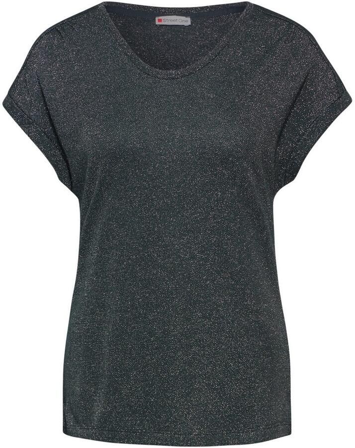 STREET ONE Shirttop in glans-look