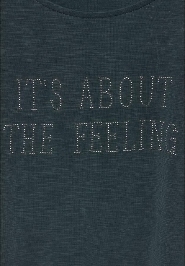 STREET ONE Shirttop met belettering - Foto 5