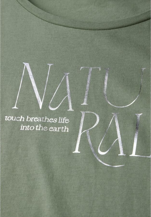 STREET ONE Shirttop met belettering - Foto 3