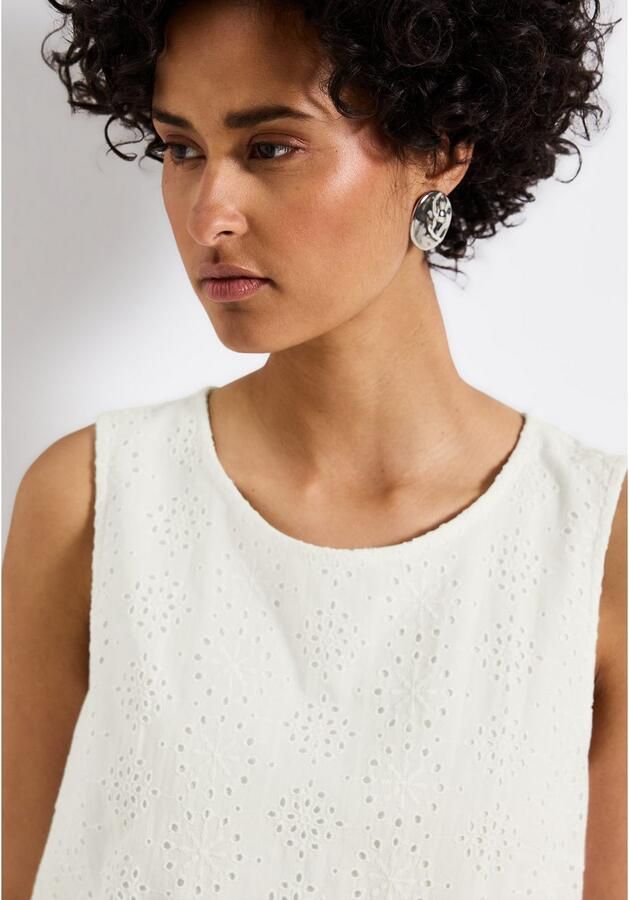 STREET ONE Shirttop met decoratief borduursel