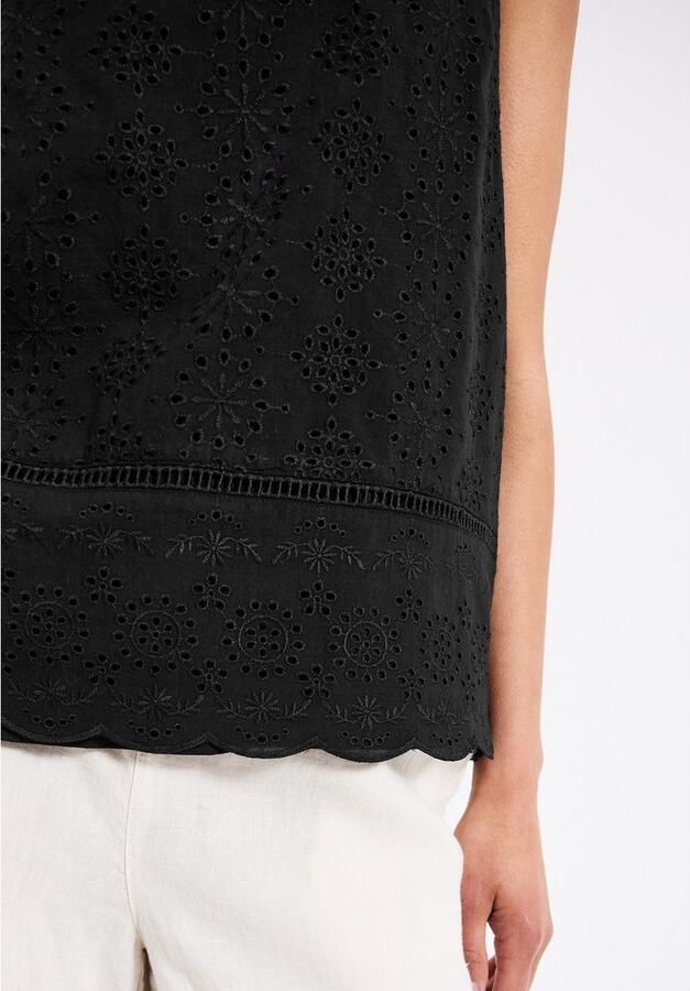 STREET ONE Shirttop met decoratief borduursel