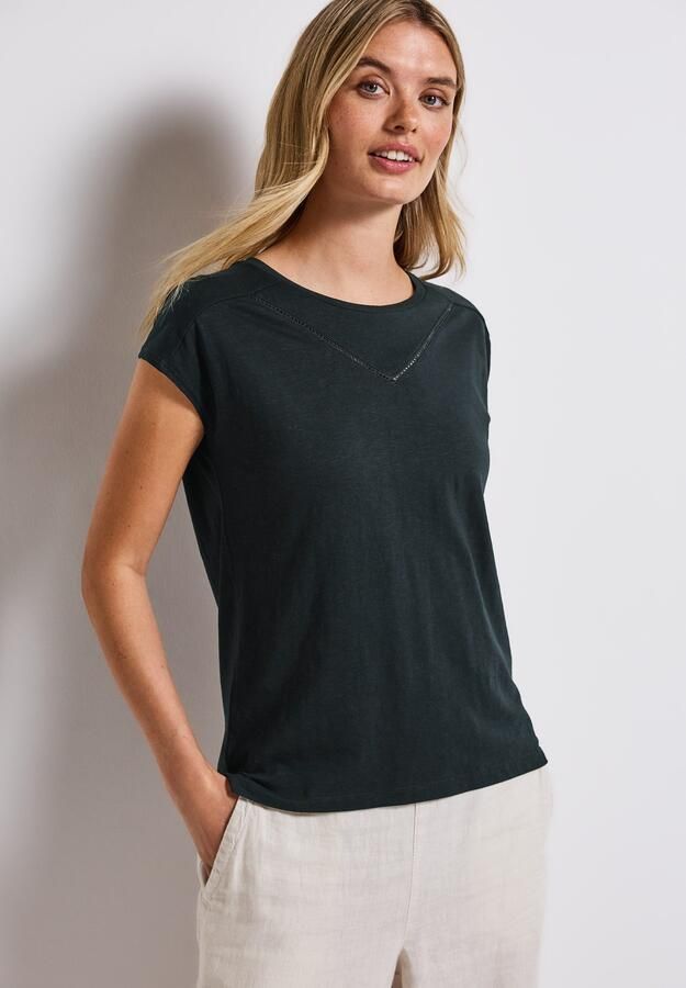 STREET ONE Shirttop met decoratieve tape - Foto 3