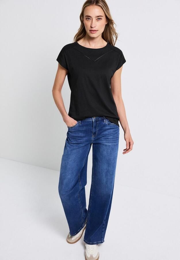 STREET ONE Shirttop met decoratieve tape - Foto 2