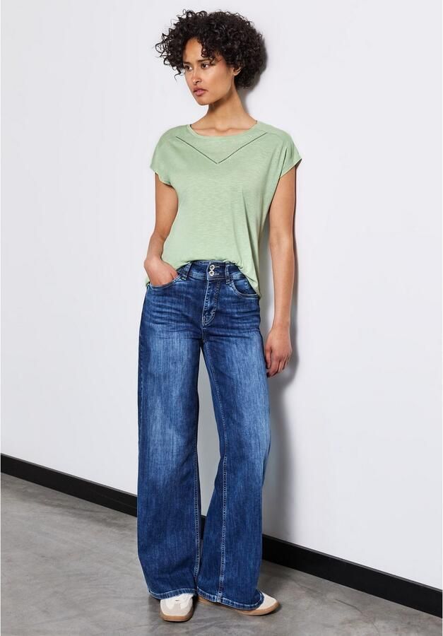 STREET ONE Shirttop met decoratieve tape - Foto 3