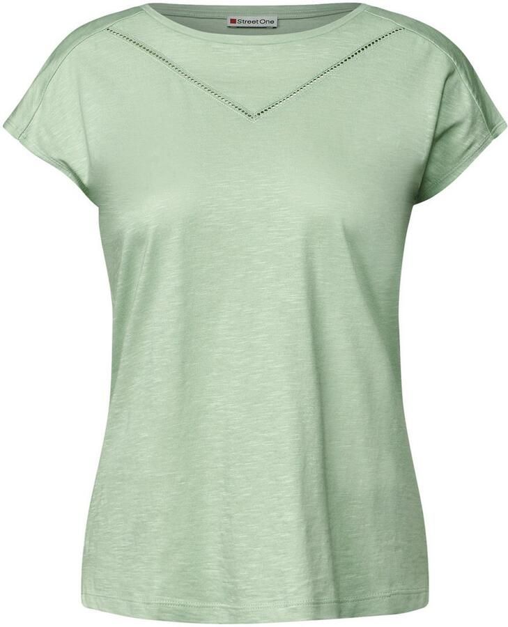 STREET ONE Shirttop met decoratieve tape