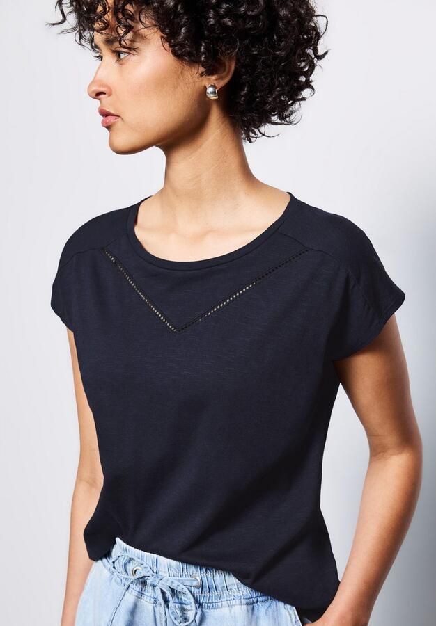 STREET ONE Shirttop met decoratieve tape - Foto 5