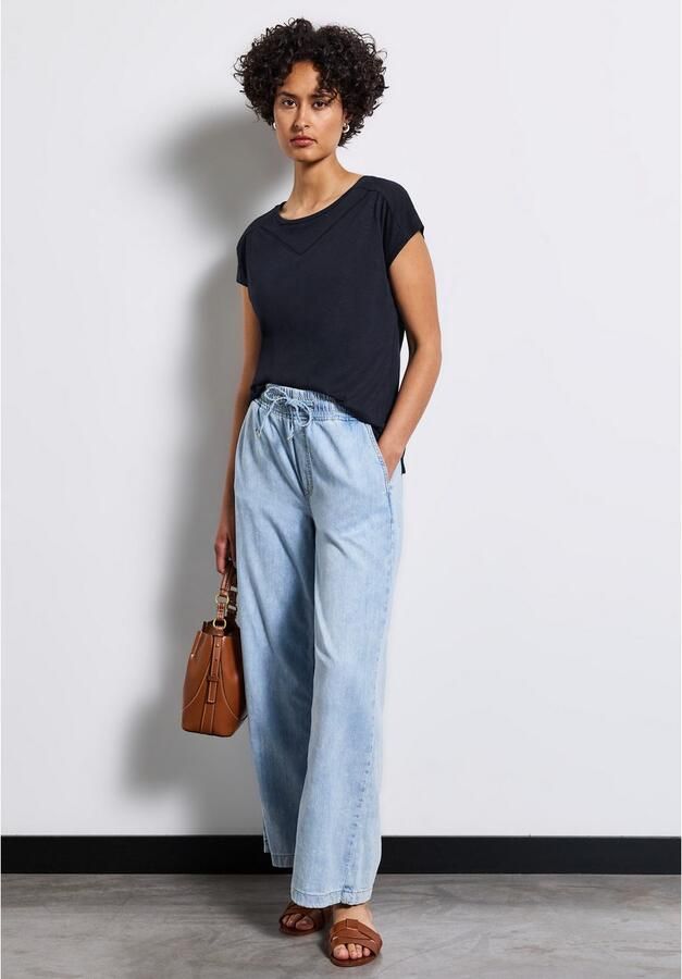 STREET ONE Shirttop met decoratieve tape - Foto 2