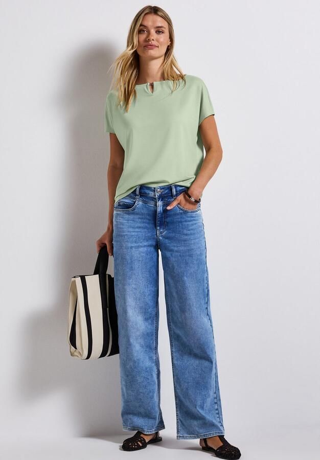 STREET ONE Shirttop met een cut-outdetail - Foto 6