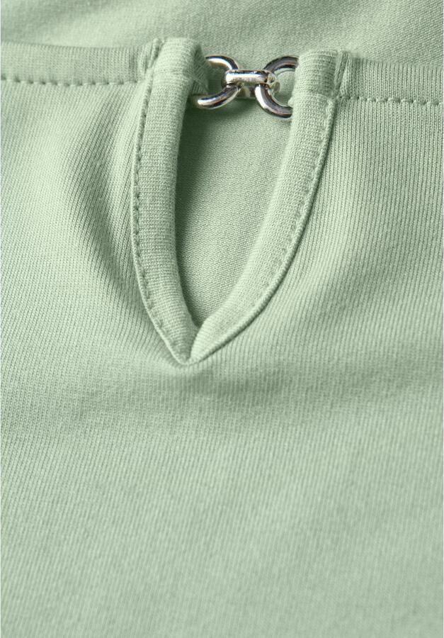 STREET ONE Shirttop met een cut-outdetail - Foto 3