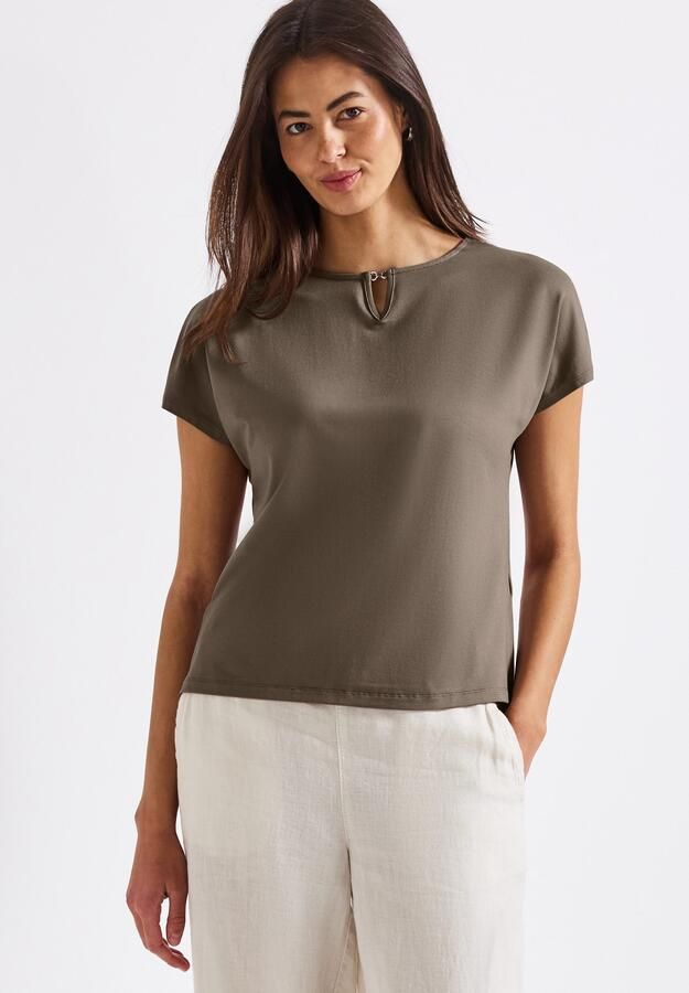STREET ONE Shirttop met een cut-outdetail - Foto 7