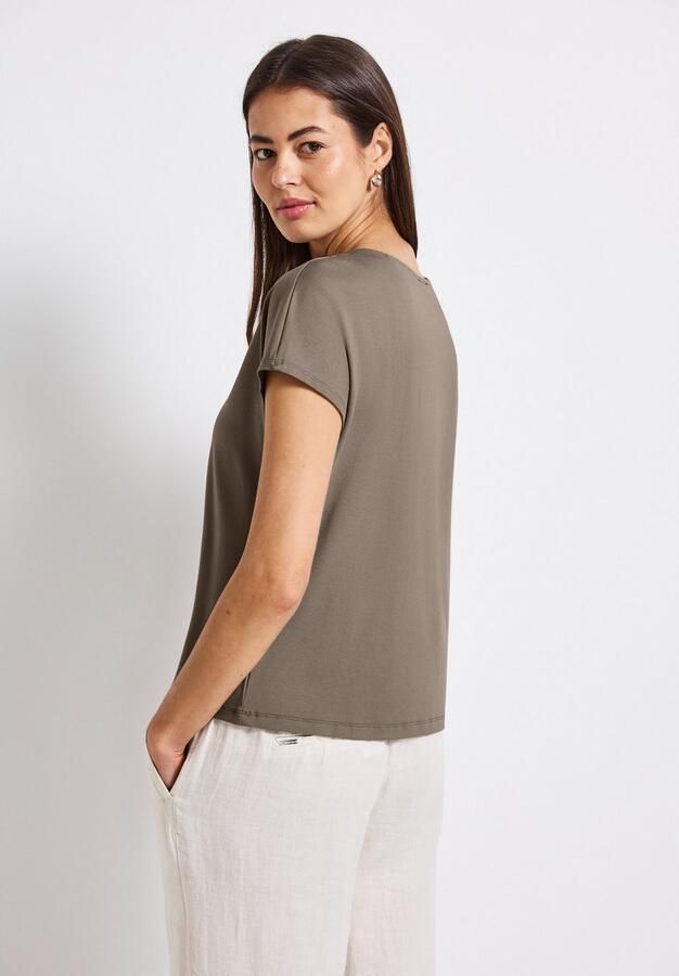 STREET ONE Shirttop met een cut-outdetail - Foto 5