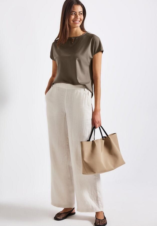 STREET ONE Shirttop met een cut-outdetail - Foto 6