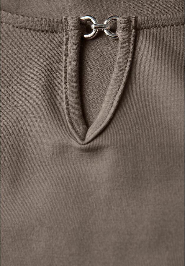 STREET ONE Shirttop met een cut-outdetail - Foto 3