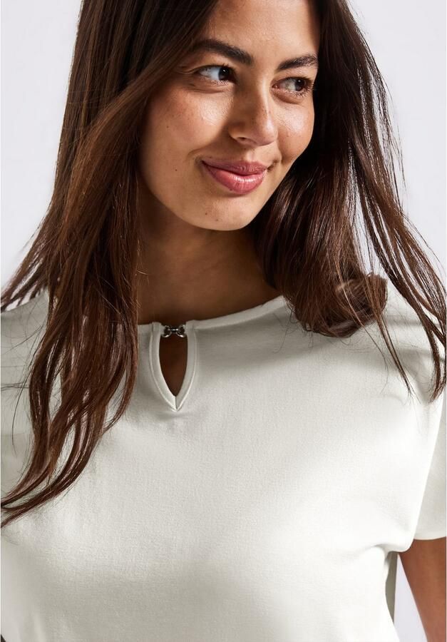 STREET ONE Shirttop met een cut-outdetail - Foto 2